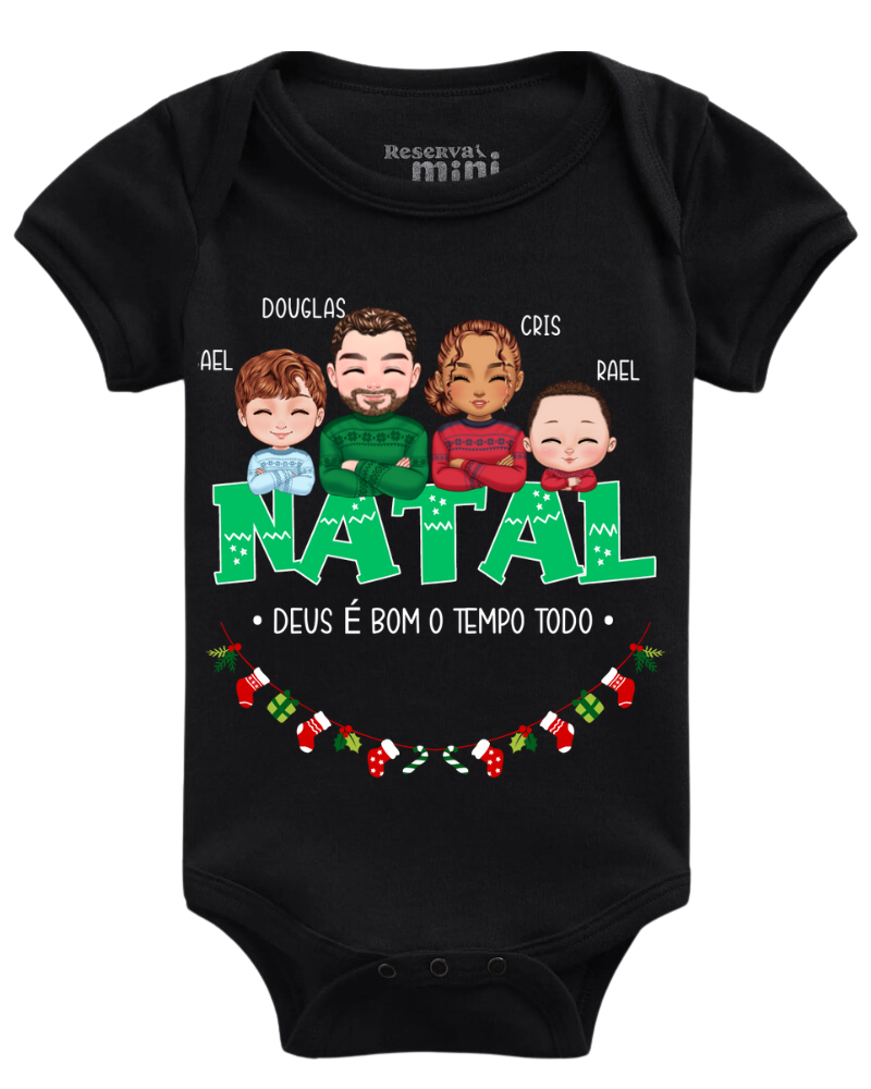 Família Natalina - Body