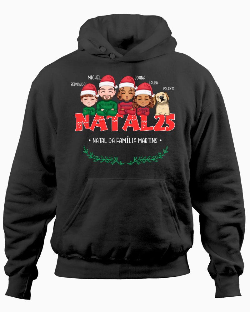 Família Natalina - Moletom