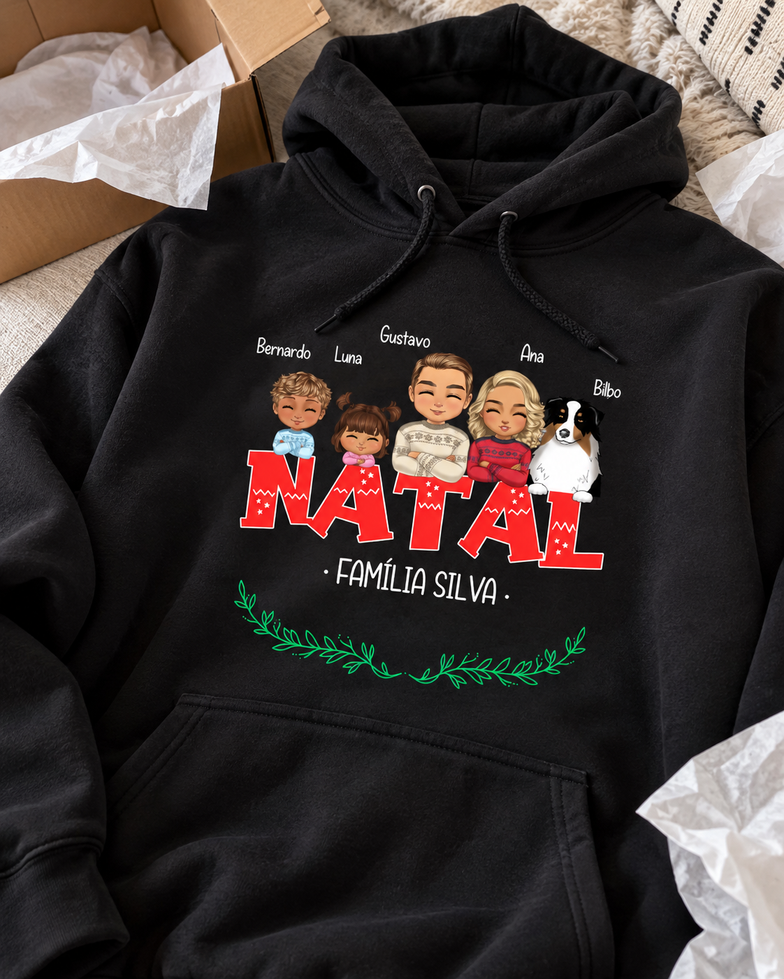 Família Natalina - Moletom