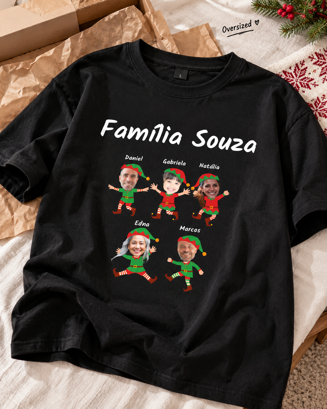 Natal com quem mais importa - Oversized