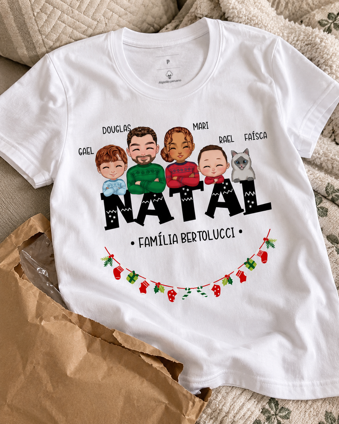 Família Natalina (Branco)