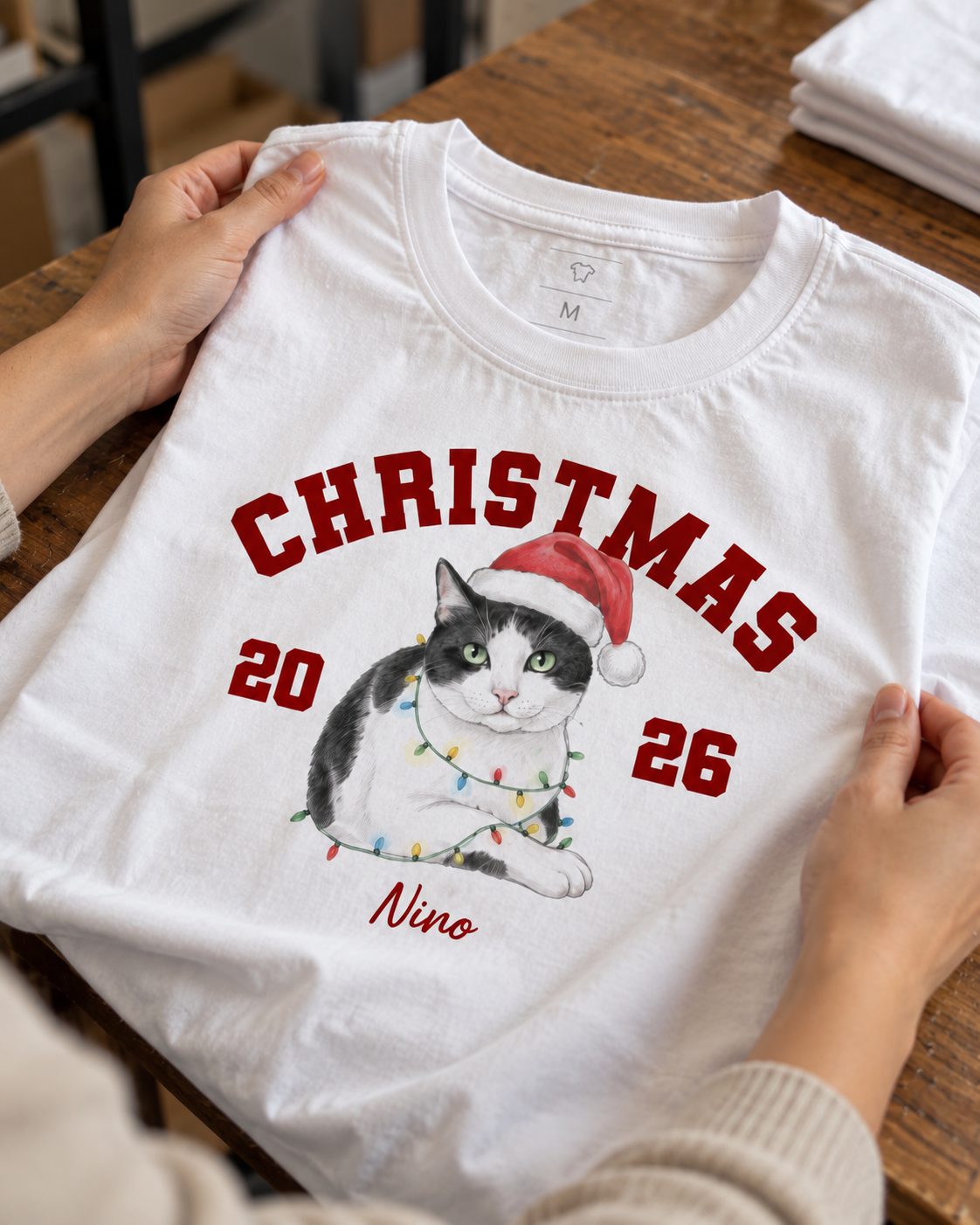 Camiseta Natal Pet