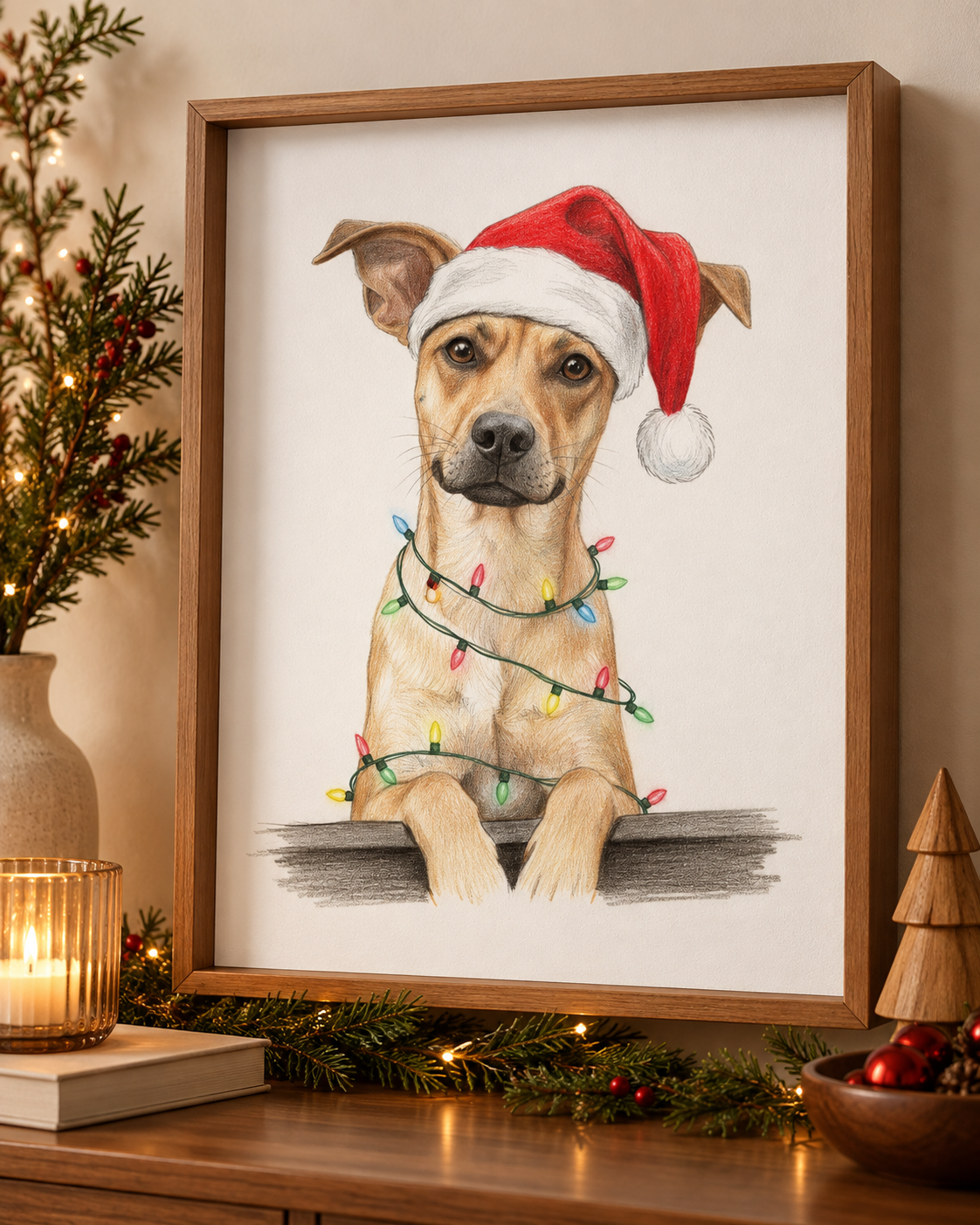 Quadro - Natal Pet