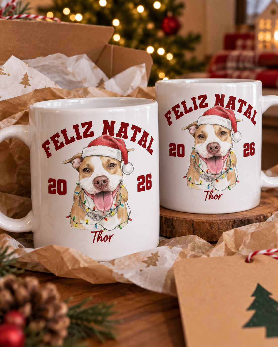 Caneca Natal Pet