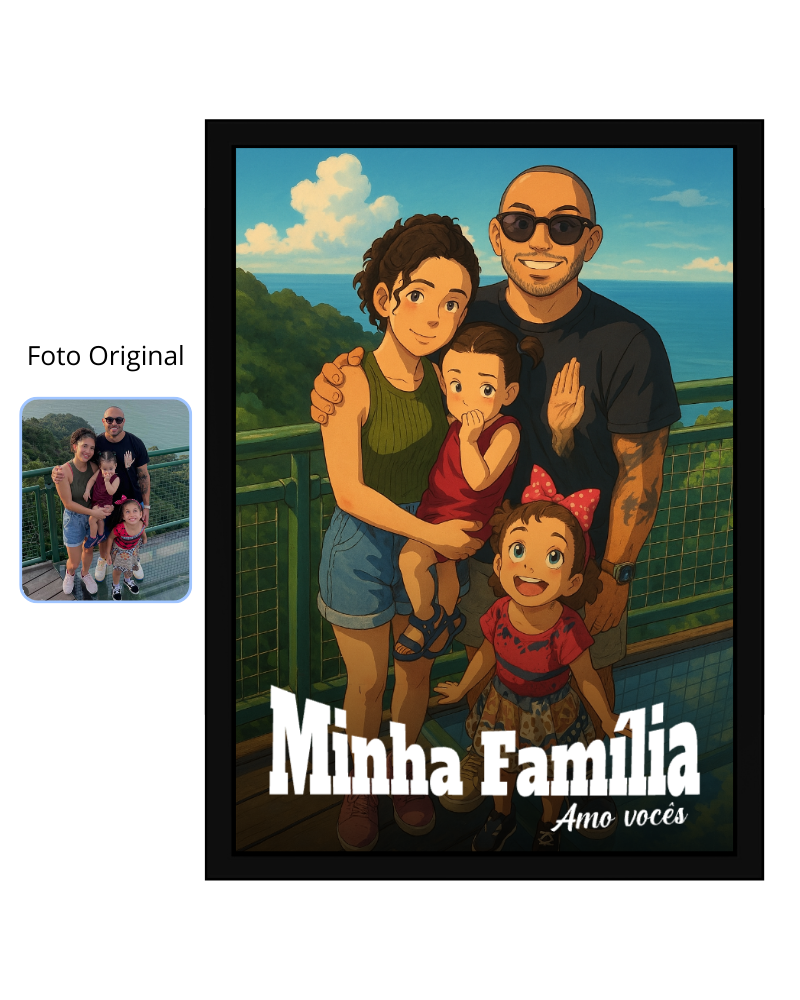 Quadro - Universo Ghibli