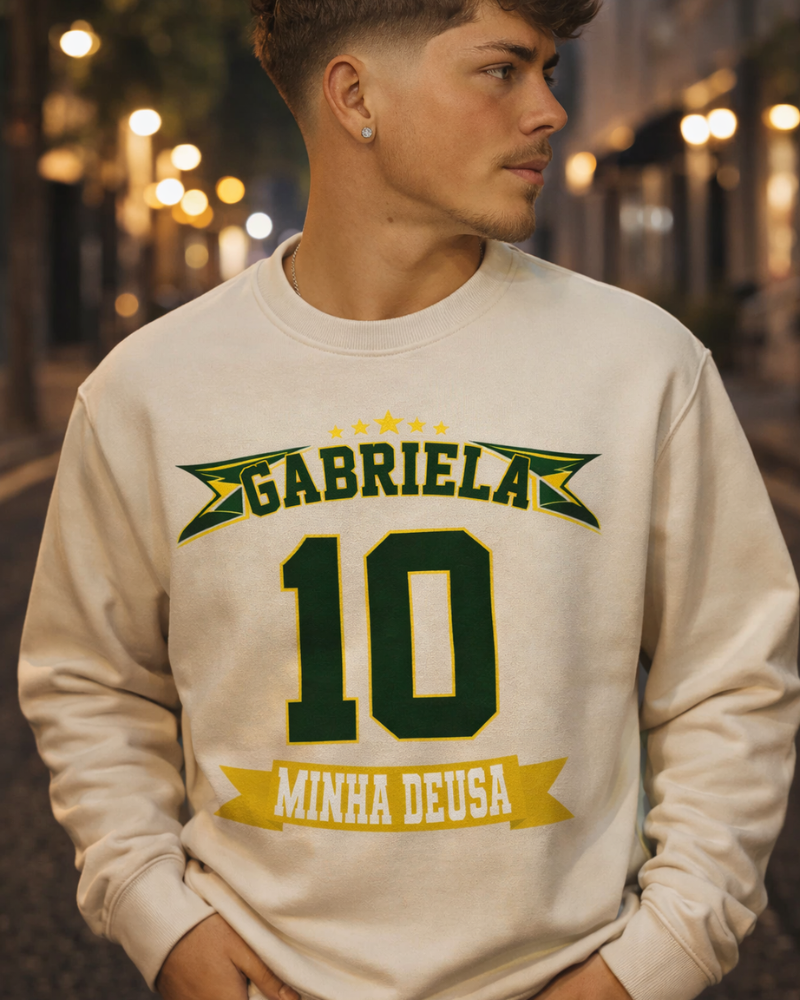 Moletom Meu Craque Favorito - Copa do Mundo 2026