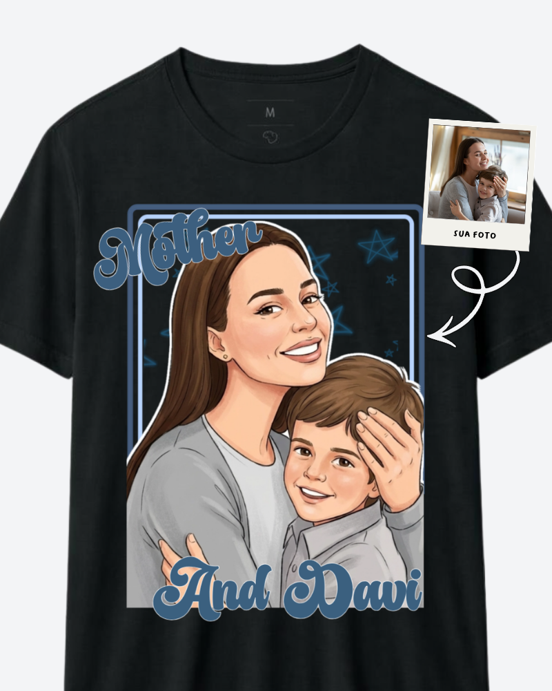 Mamãe amor ilustrado