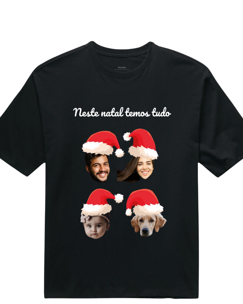 O melhor natal é com eles - Oversized
