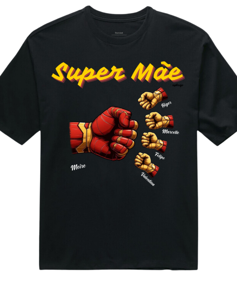 Minha mãe minha heroína - Oversized