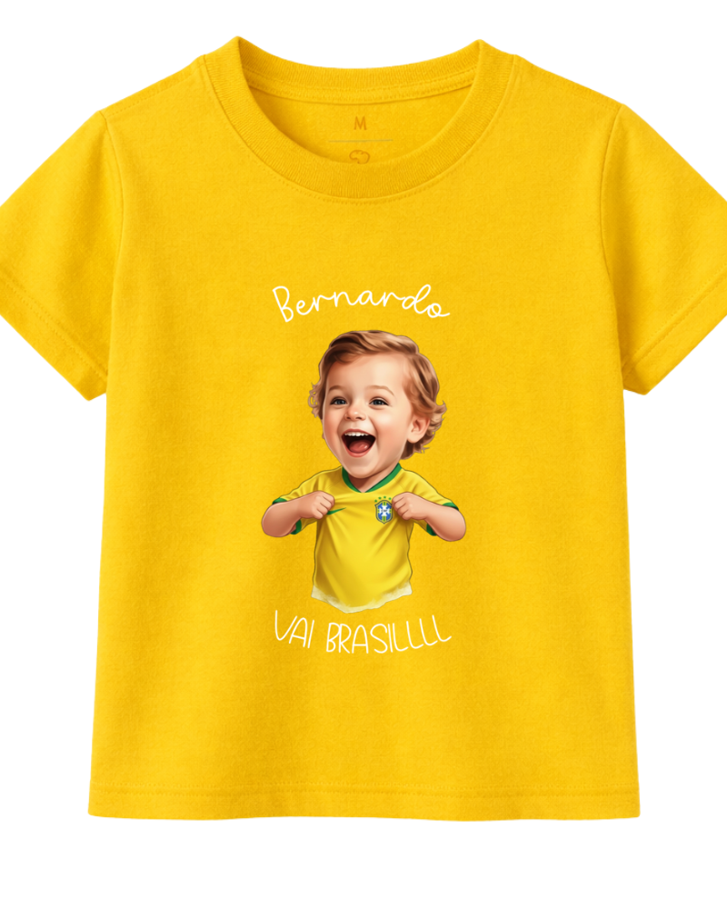 Torcendo juntos - Camiseta mini