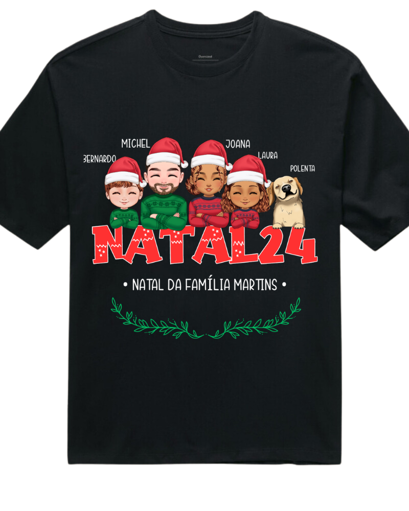 Familia Natalina - Oversized