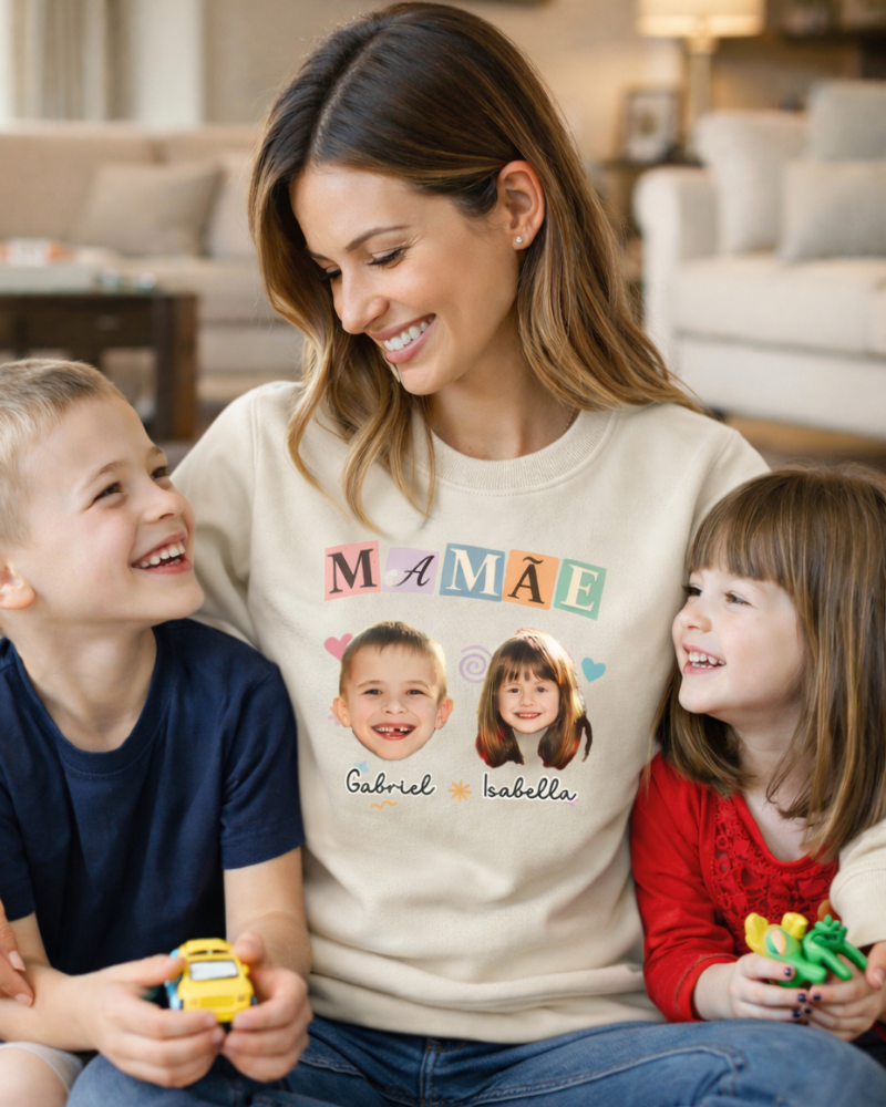 Pequenos Amores da Mamãe - Moletom