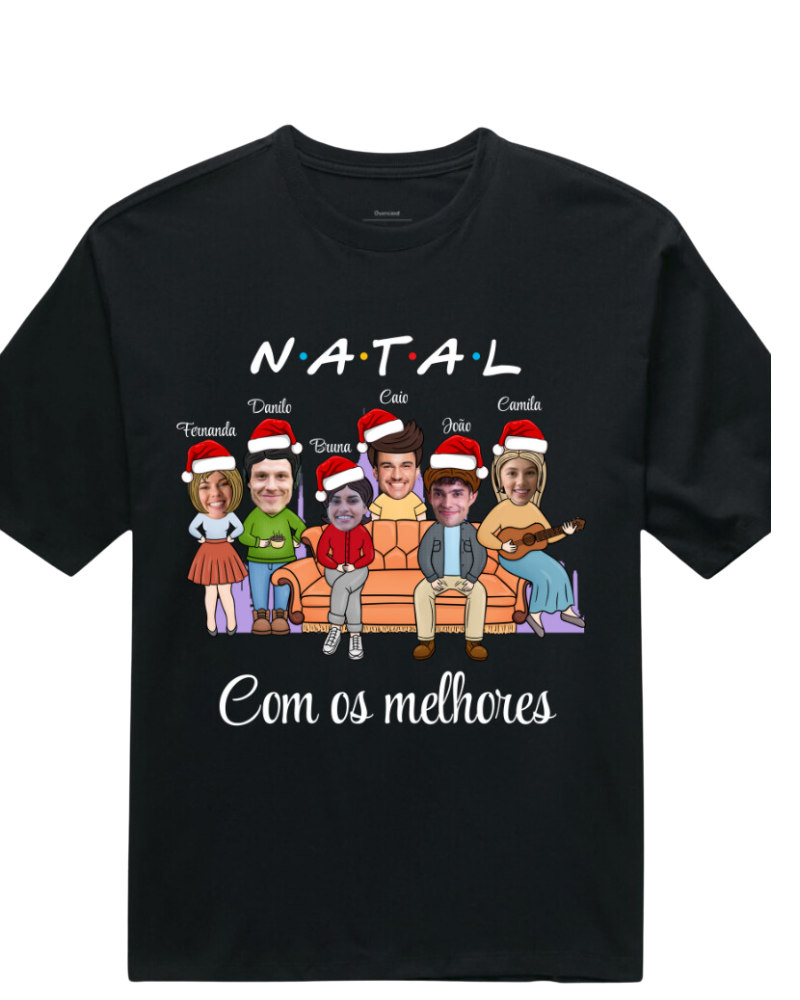 Natal com Friends - Oversized