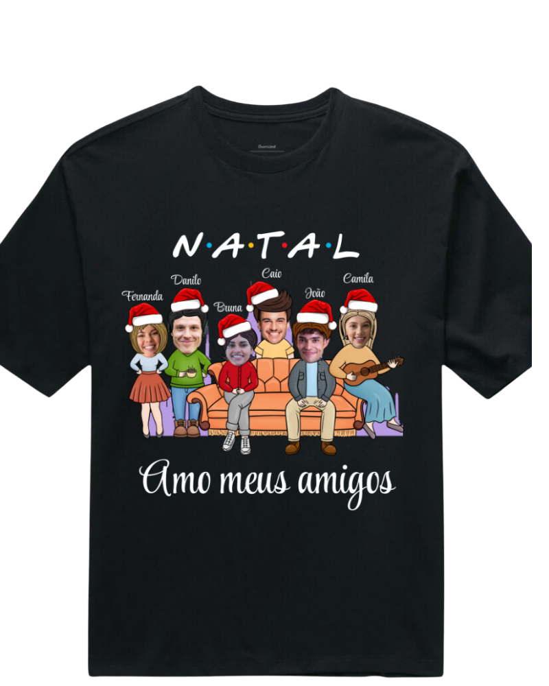 Natal com Friends - Oversized