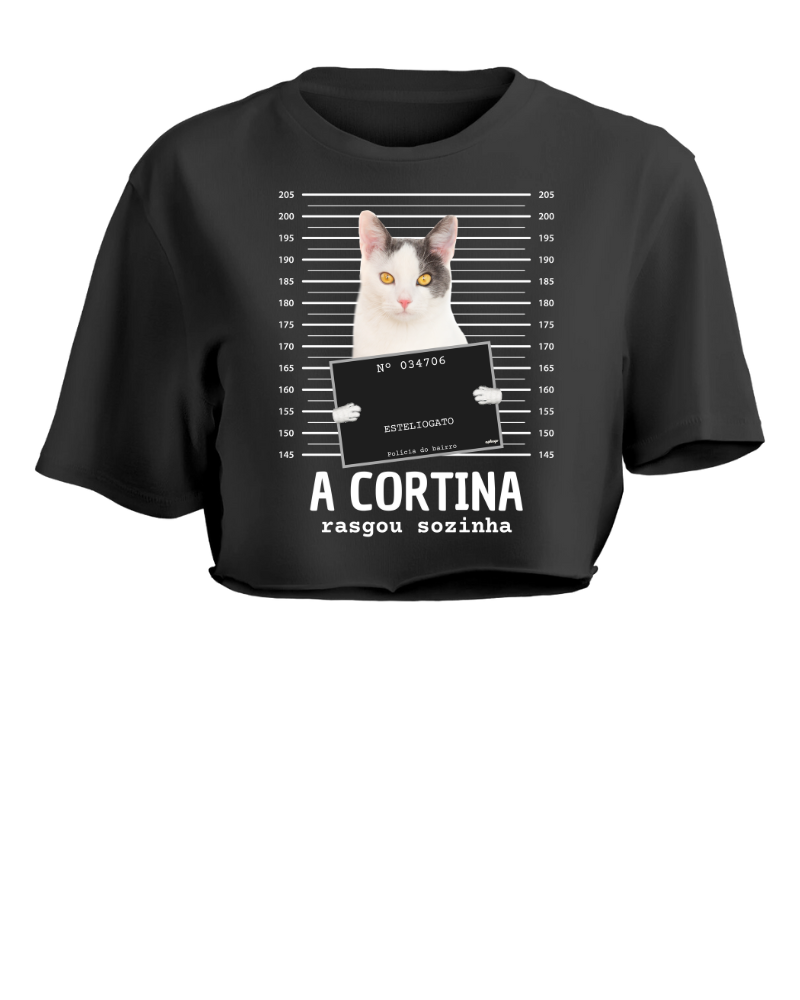 Meu Pet Fora-da-lei - Cropped e Regata