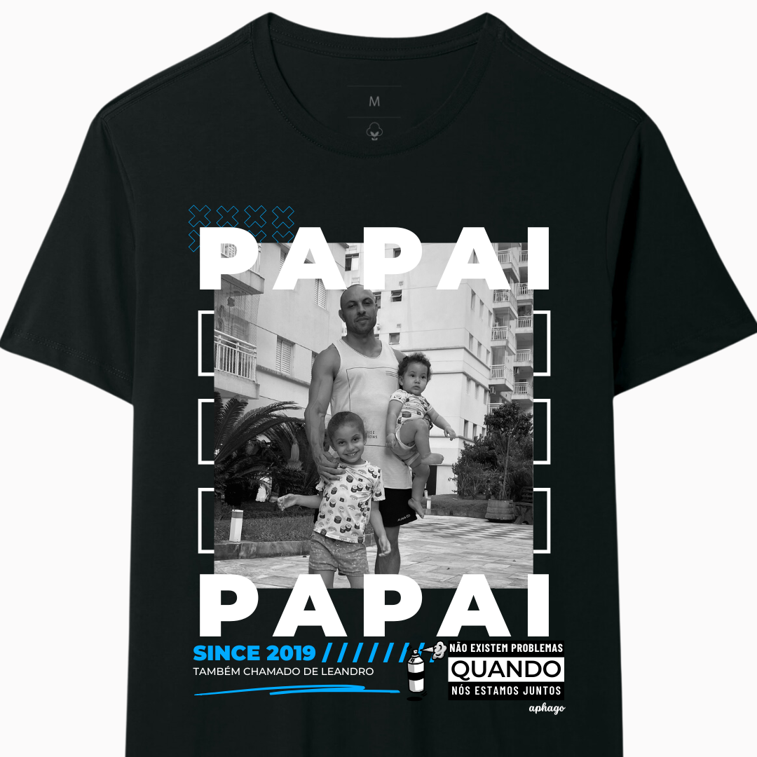 Papai, não existem problemas quando estamos juntos