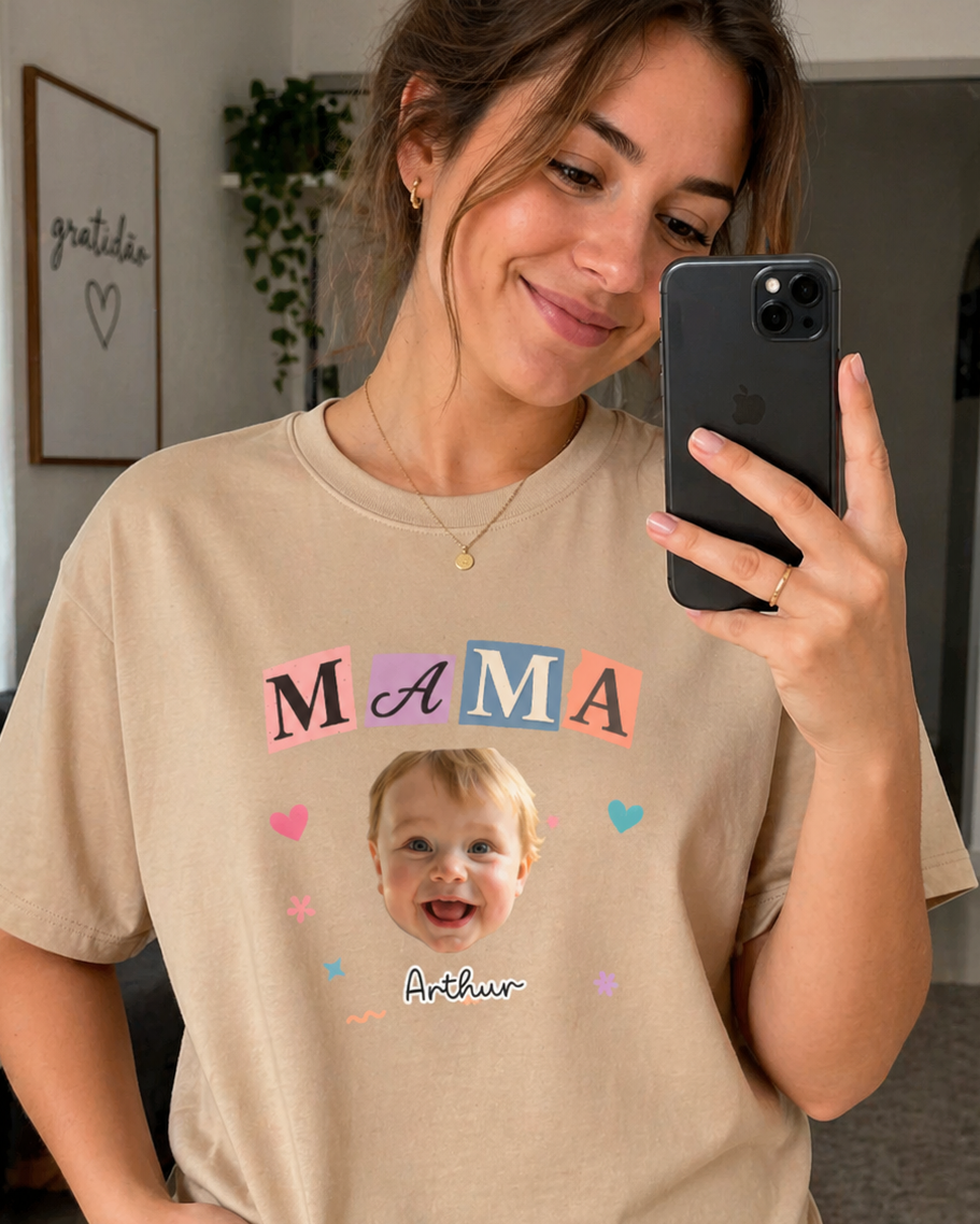 Pequenos Amores da Mamãe - Oversized