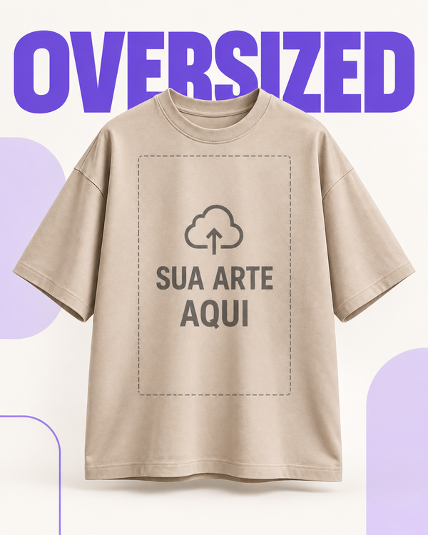 Sua arte - Oversized (Costas)