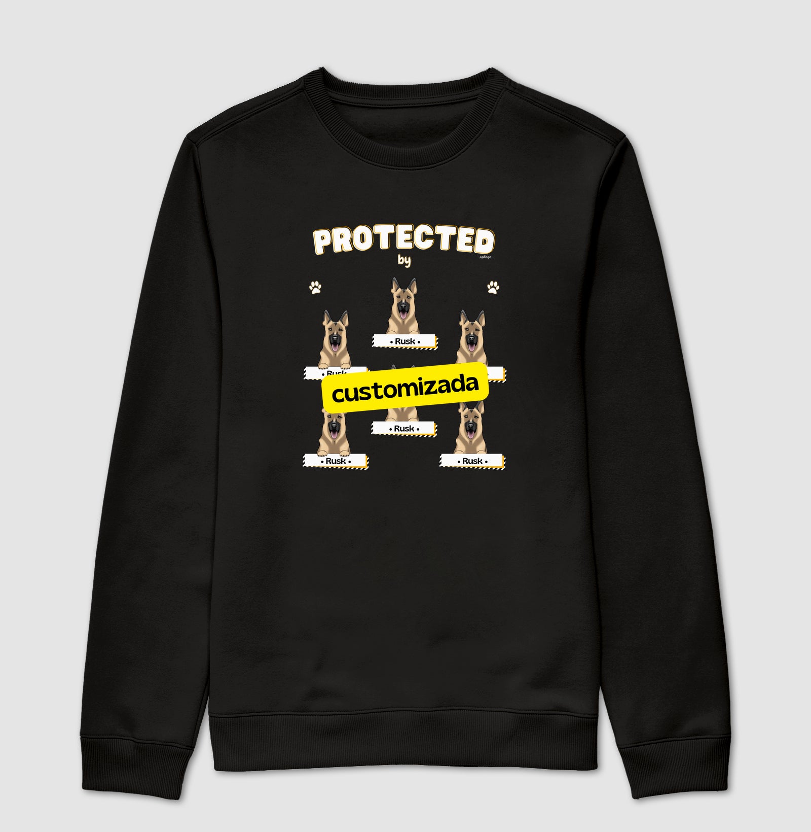 Protegido Por Pets Mini