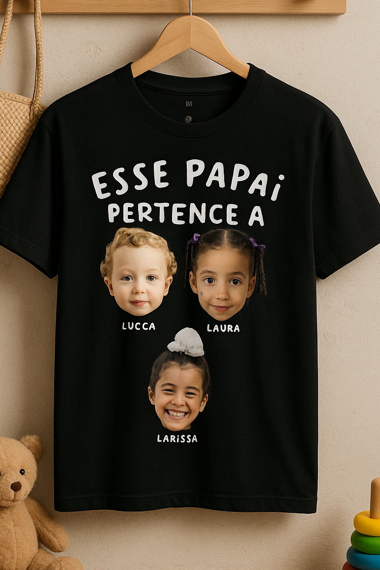 Esse papai pertence a (e vovô)