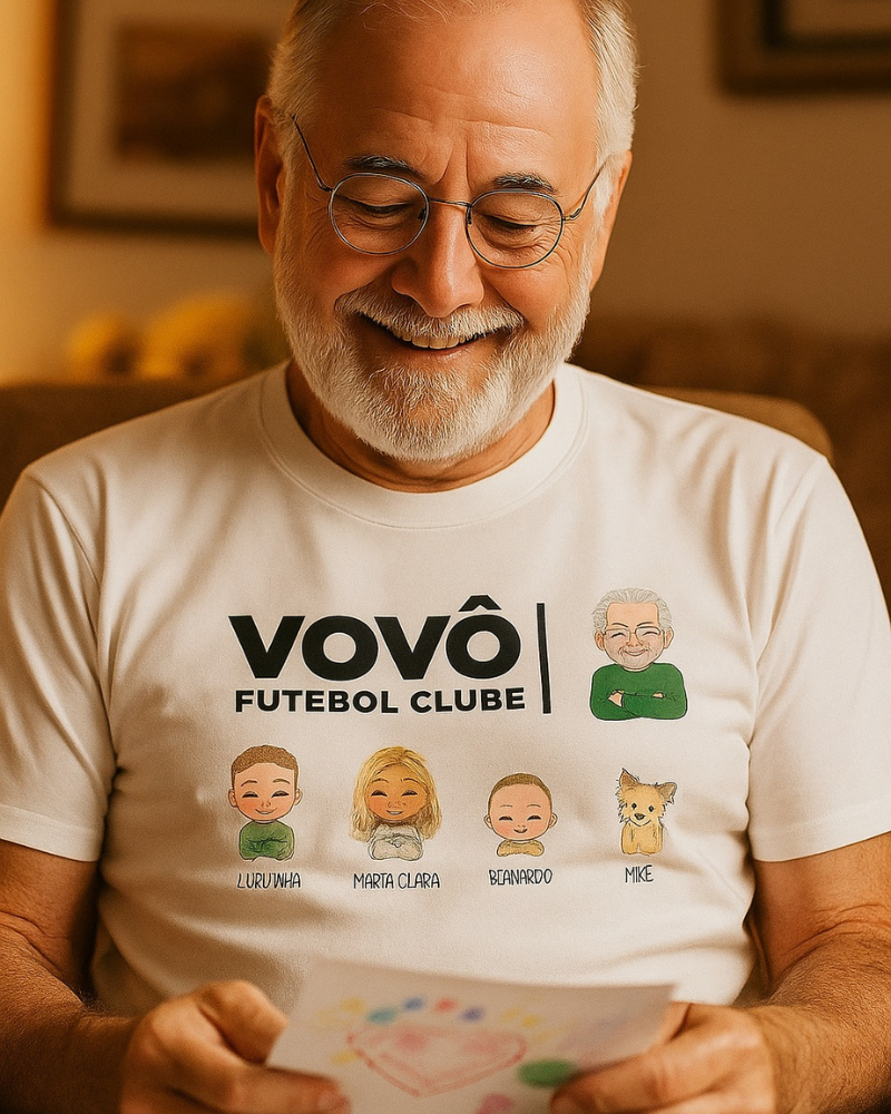 Vovô (e Papai) Futebol Clube - Algodão Peruano