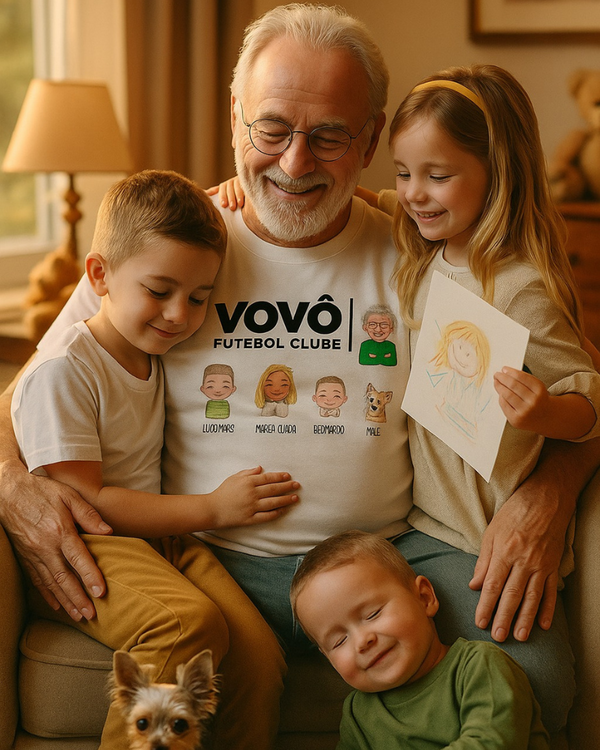 Vovô (e Papai) Futebol Clube - Oversized