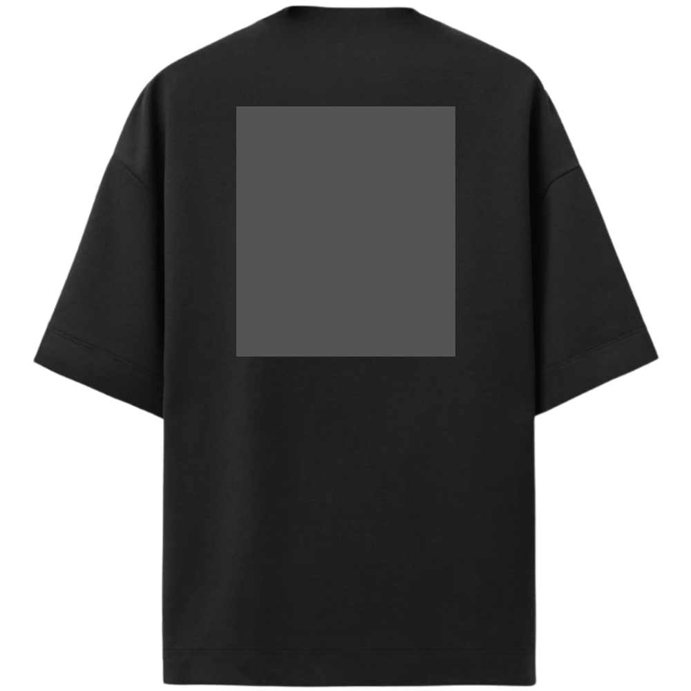 sua arte frente e costas - oversized - 2026 - dtf