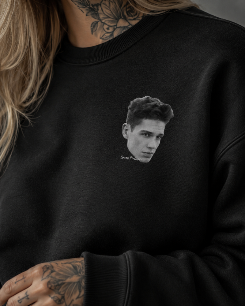 Facewear peito -suéter