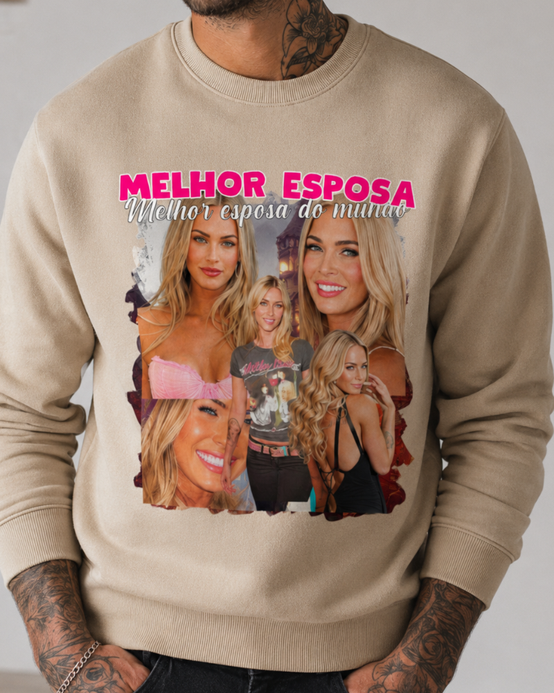 Melhor Esposa do Mundo - suéter
