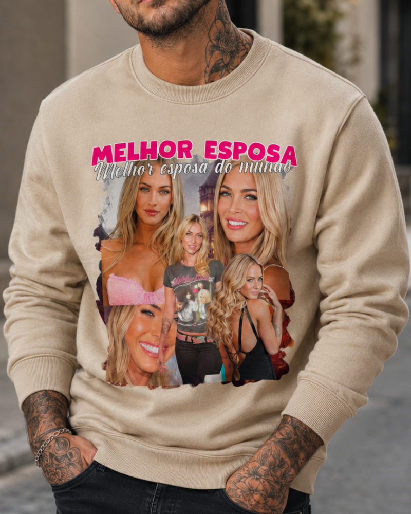 Melhor Esposa do Mundo - suéter