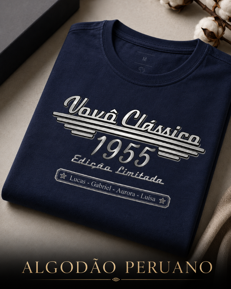 Vovô Clássico Edição Limitada - Algodão Peruano