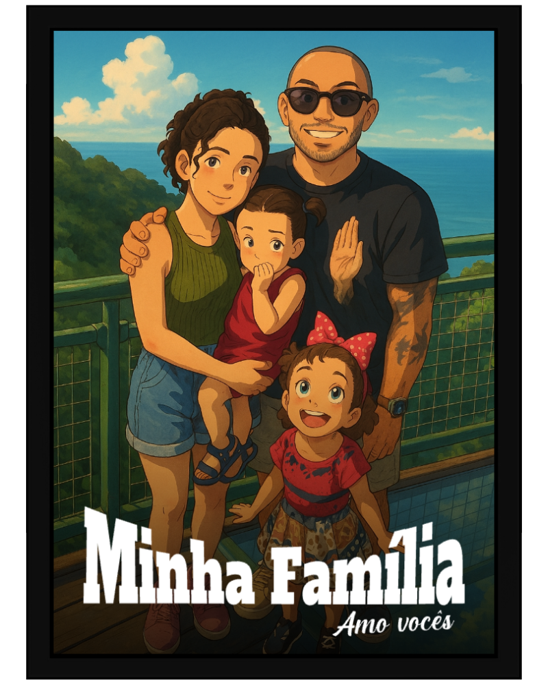 Quadro - Universo Ghibli