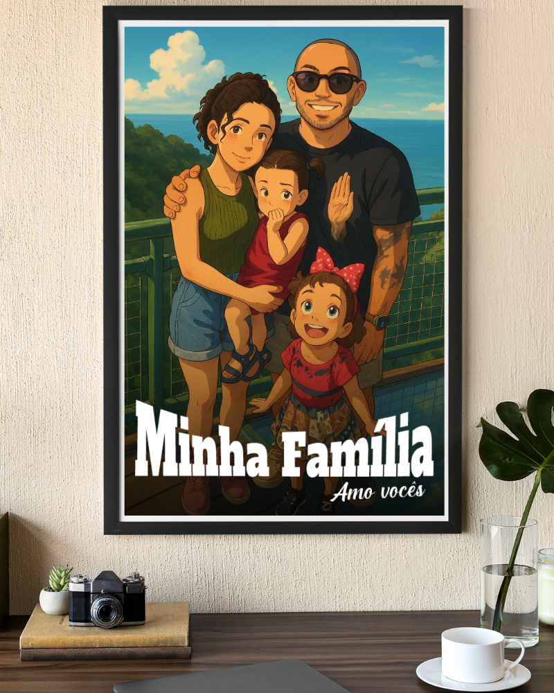Quadro - Universo Ghibli