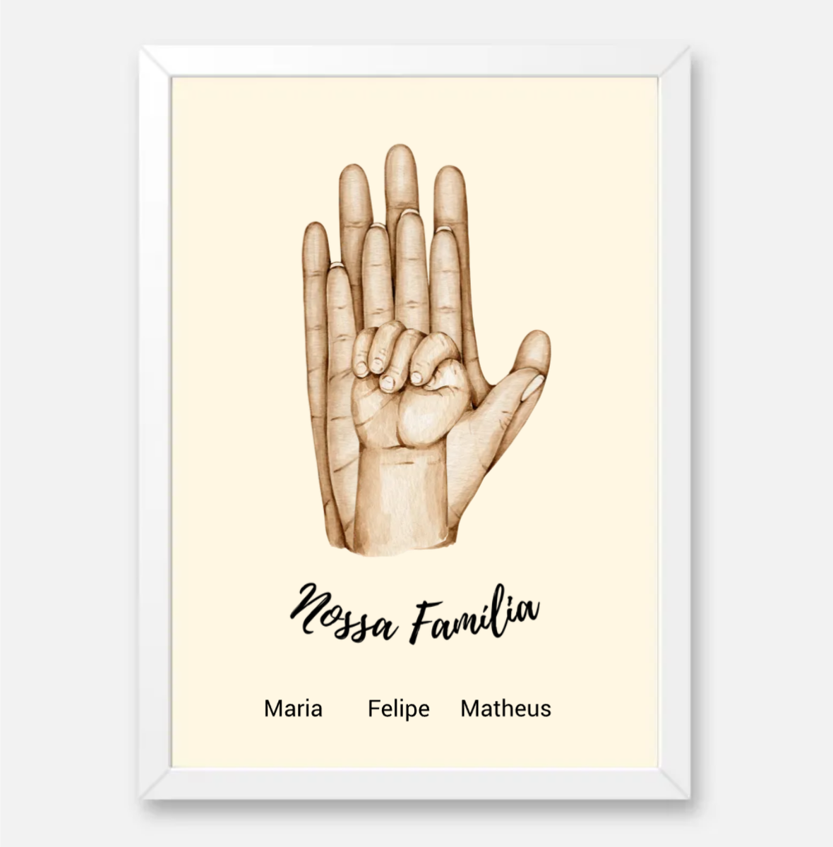 Nossa Família - Quadro