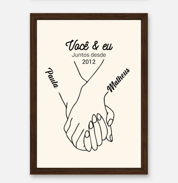 Você e eu - Quadro