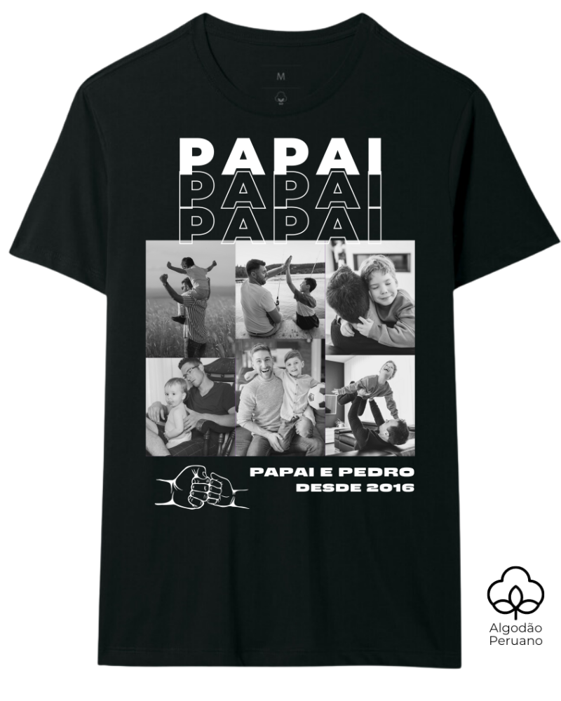 Para Sempre do Papai (e Vovô)  - Algodão Peruano