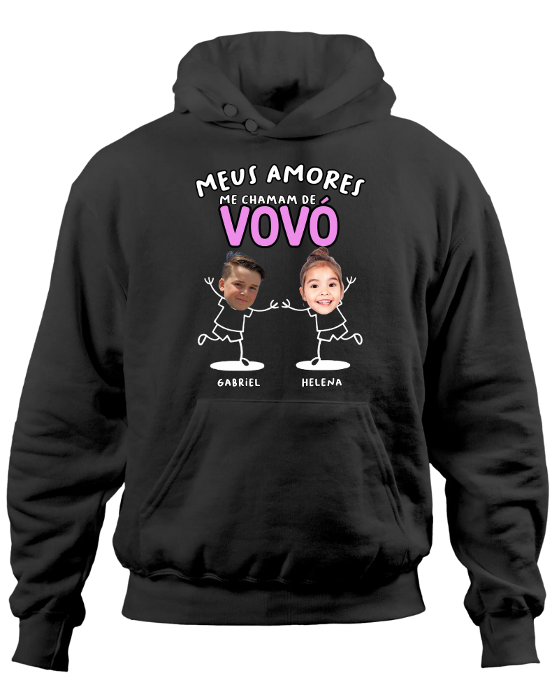 Meus amores me chamam de mamãe - Moletom