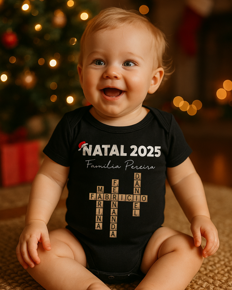 Palavras Cruzadas de Natal - Body e Mini