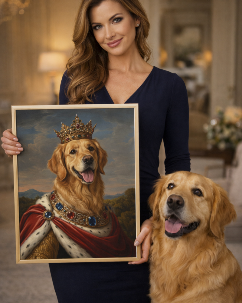 Quadro - Sua Realeza Pet