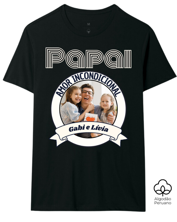 Papai, Amor Incondicional - Algodão Peruano