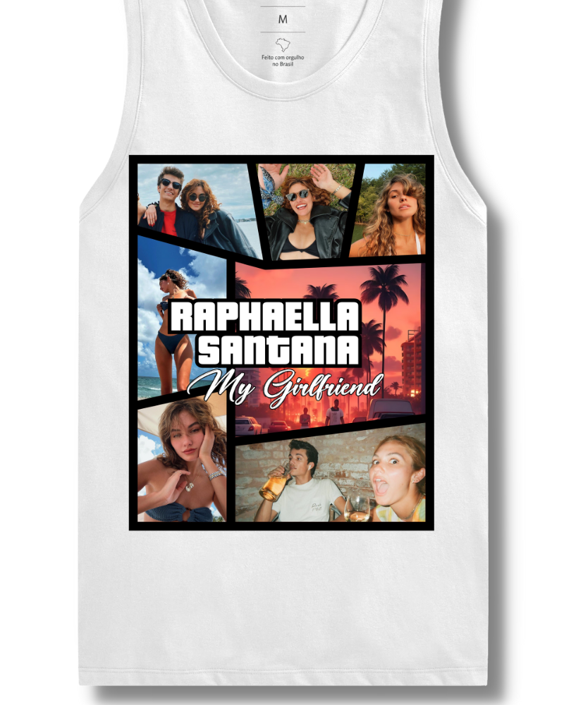 GTA Bootleg Ano Novo - Cropped e Regata
