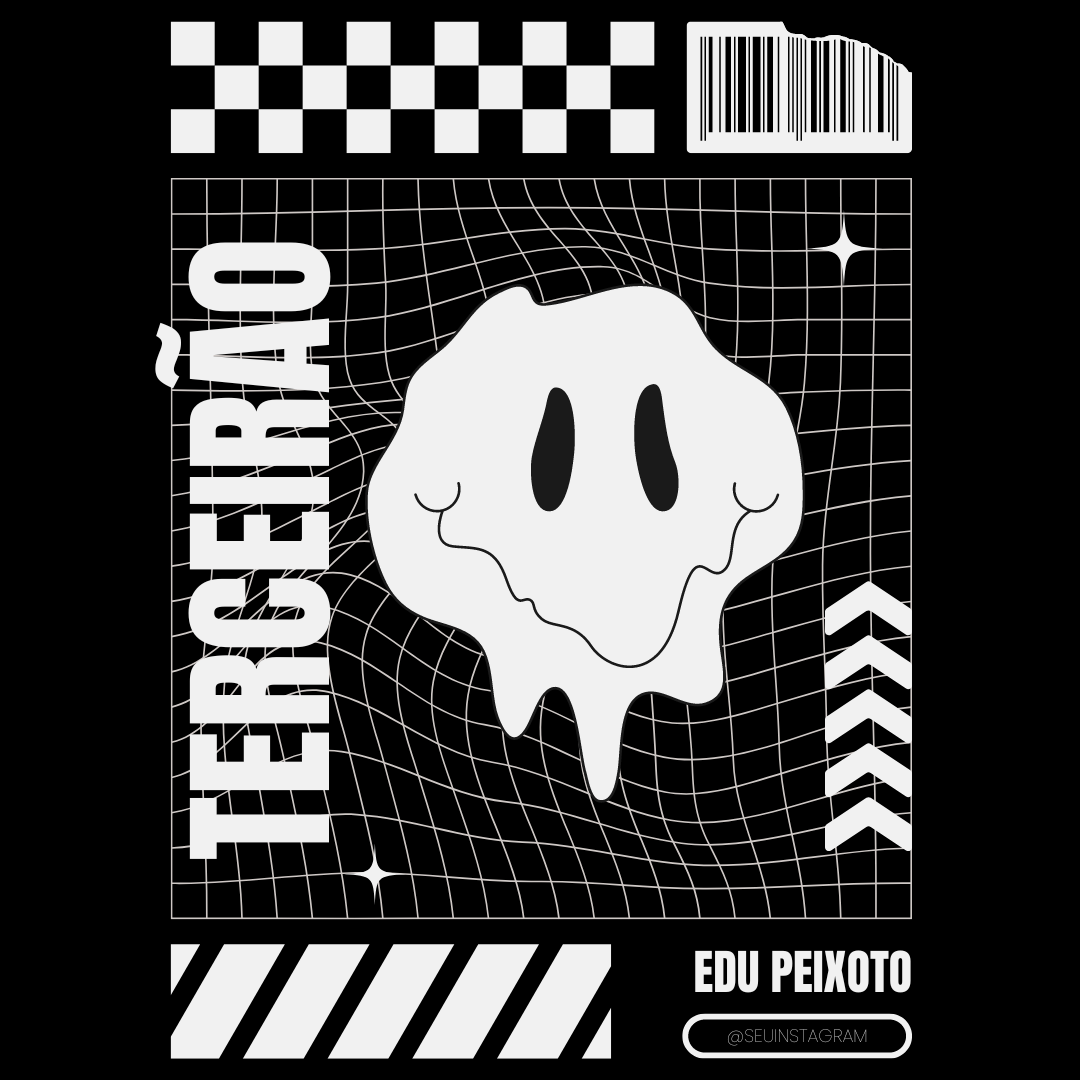 TERCEIRÃO DRIPPY SMILEY