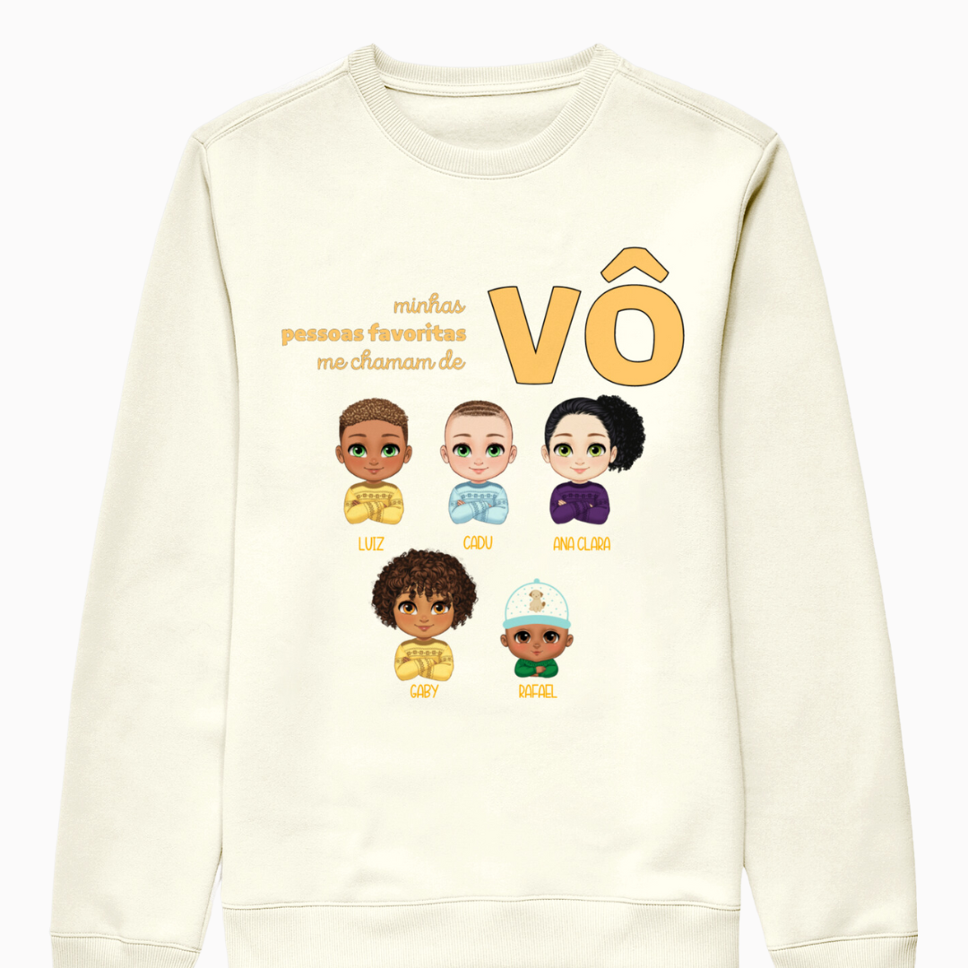 MINHAS PESSOAS FAVORITAS - MOLETOM