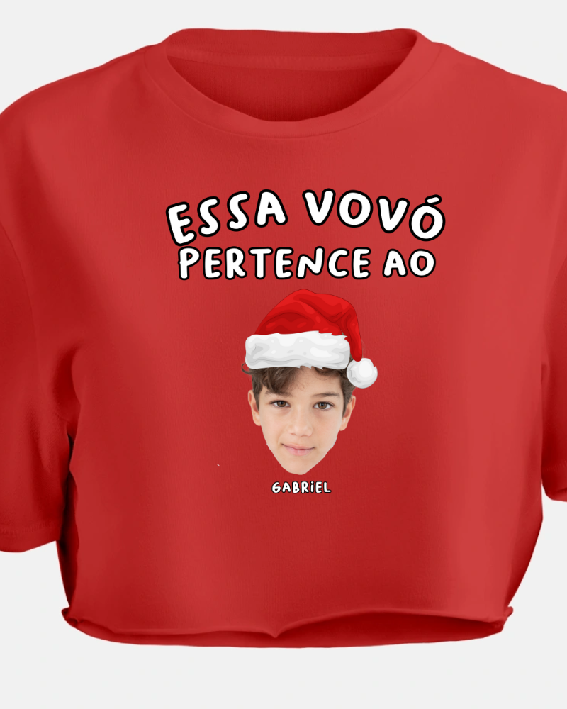 Esse papai pertence a (Natal) - Cropped e Regata