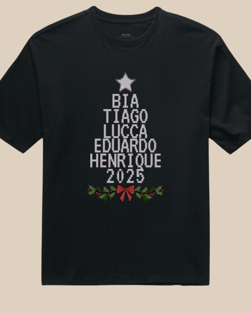 Não existe natal sem vocês - Oversized