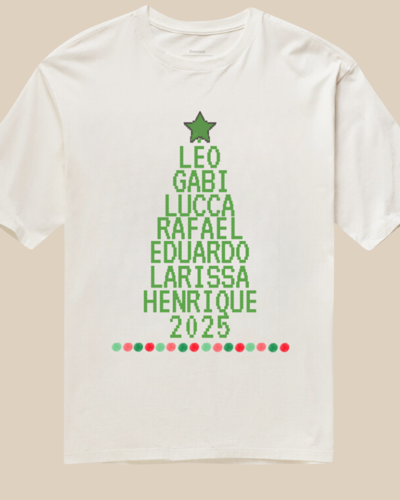 Não existe natal sem vocês - Oversized