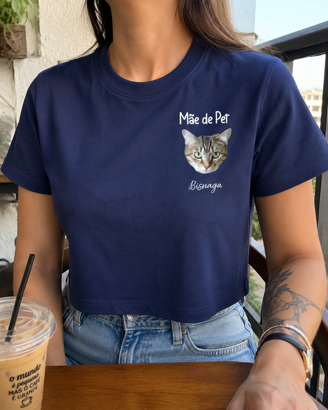 Meus Amores de Patas - Cropped e Regata