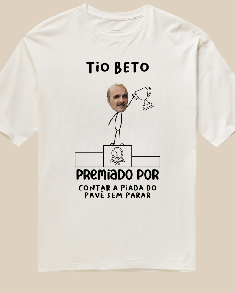 Premiado(a) por - Oversized