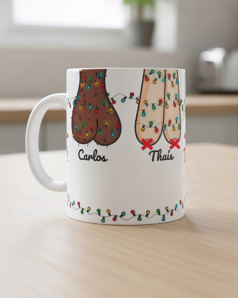 Envelhecendo Juntos Natal - Caneca