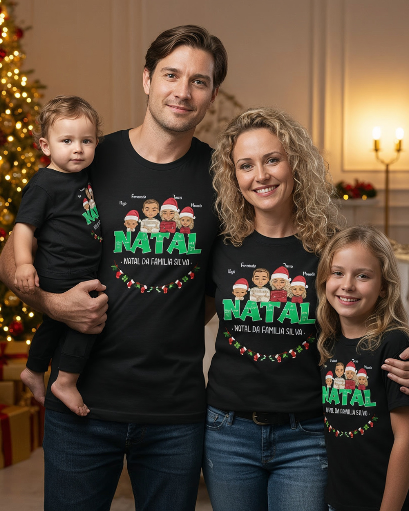 Família Natalina -  Mini